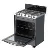 WHIRLPOOL | GAS STOVE/OVEN/COOKER | 30" | 6-BURNER | BLACK