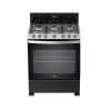 WHIRLPOOL | GAS STOVE/OVEN/COOKER | 30" | 6-BURNER | BLACK