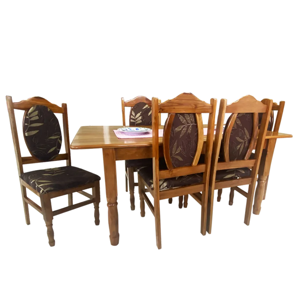 Lisa Teak 7 Piece Dining Room Set American Stores