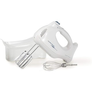 Hamilton Beach Hand Mixer 6-Speed, White