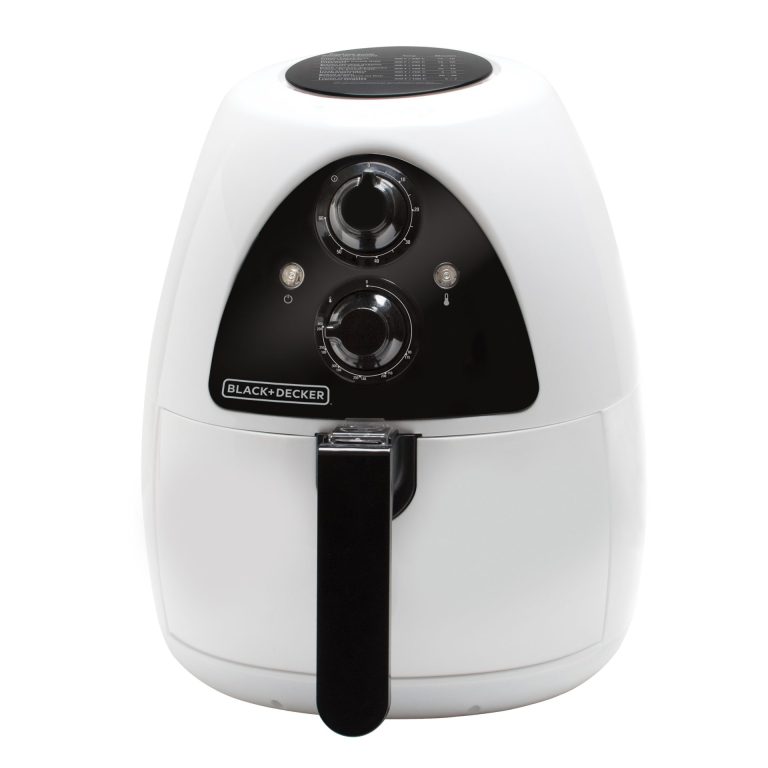 BLACK & DECKER | PURIFRY WHITE & BLACK AIR FRYER 2.6 LITER