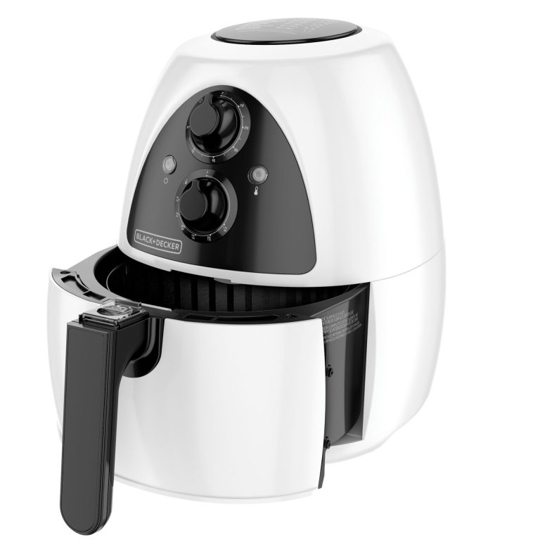 BLACK & DECKER | PURIFRY WHITE & BLACK AIR FRYER 2.6 LITER