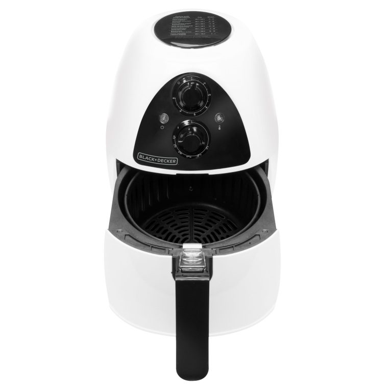 BLACK & DECKER | PURIFRY WHITE & BLACK AIR FRYER 2.6 LITER