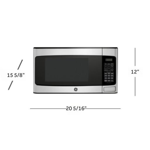 GE | 1.1 CFT COUNTERTOP MICROWAVE | STAINLESS STEEL