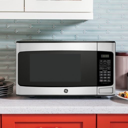 GE | 1.1 CFT COUNTERTOP MICROWAVE | STAINLESS STEEL