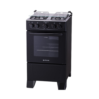 ATLAS | 20″ GAS COOKER/STOVE/OVEN | MONACO | BLACK
