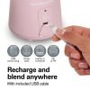 Hamilton Beach 16oz Personal Blender, Pink