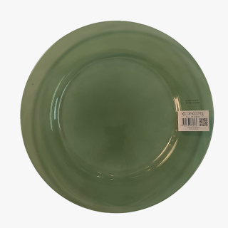 MATCHA GREEN GLASS DINNER PLATE | 32 CM x 32 CM x 2 CM