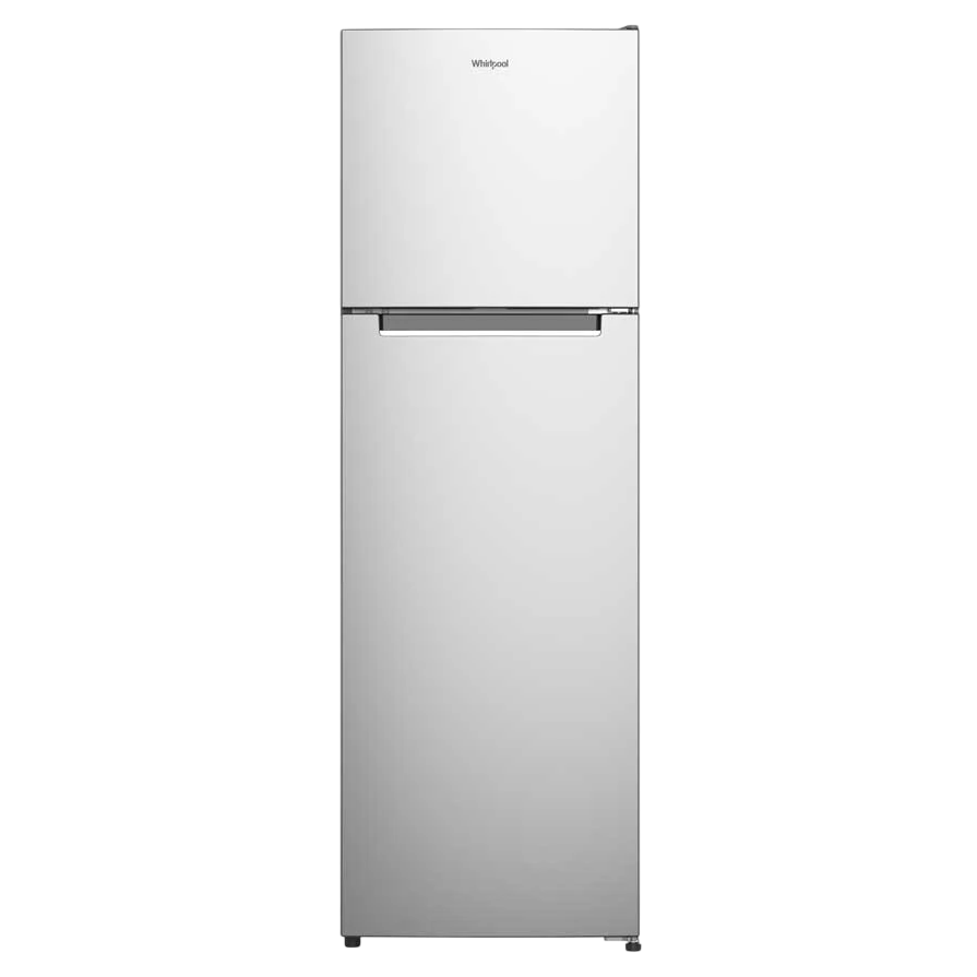 WHIRLPOOL | REFRIGERATOR | 9CFT | TOP AND BOTTOM | SILVER